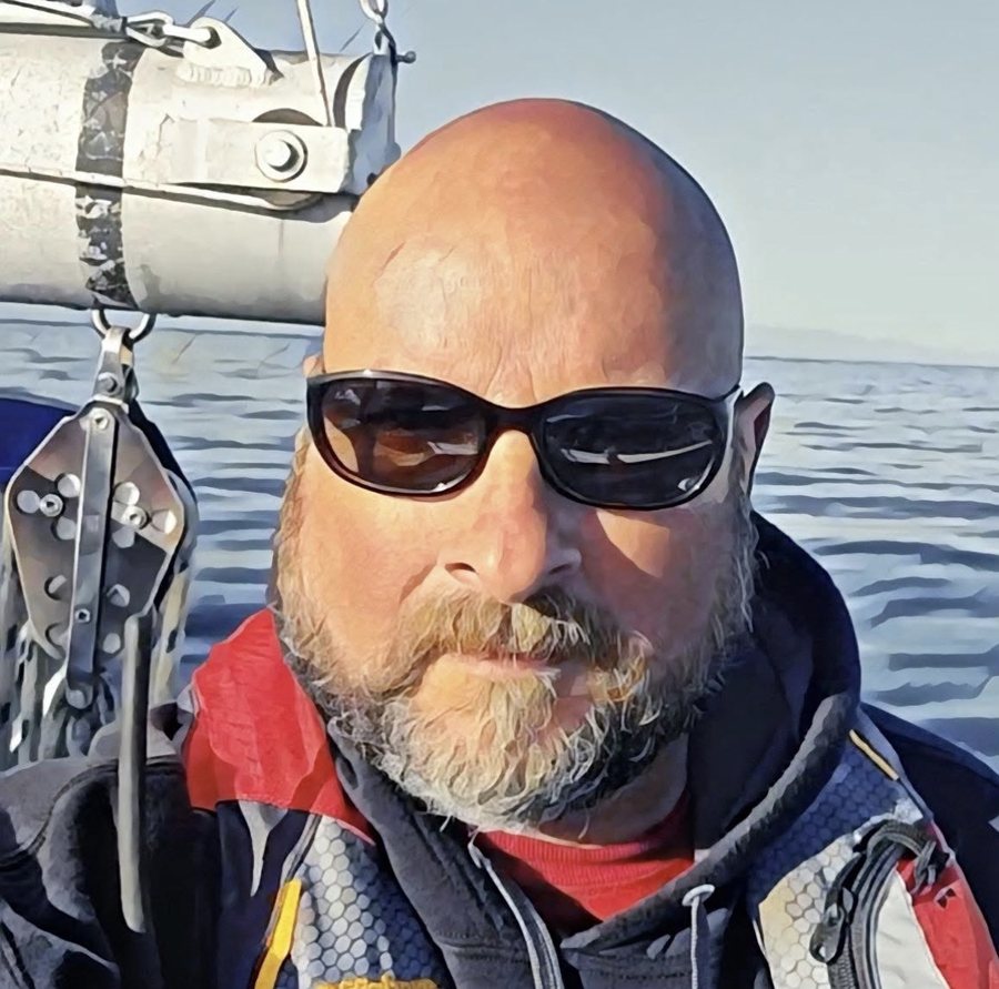 Roger Greene sailing